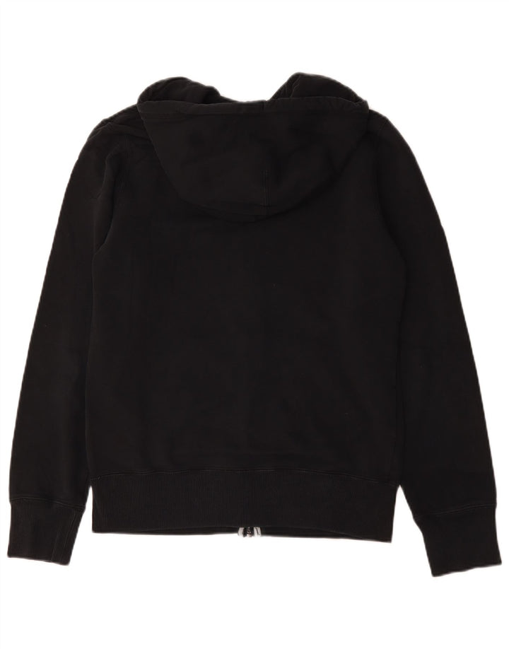 Suéter Nike Masculino Zip com Capuz Pequeno Algodão Preto