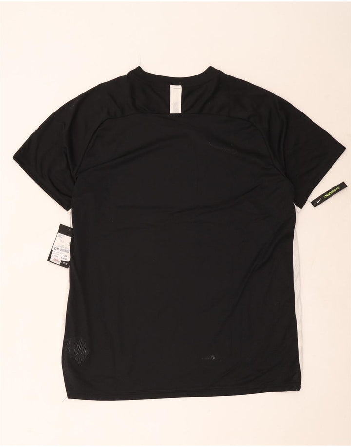Camiseta Nike Masculina Dri Fit Top 2XL Preto Colourblock Poliéster