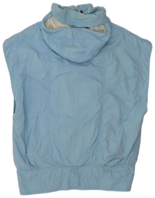 Vintage Mens Anorak Gilet UK 42 XL Azul Poliéster Retro