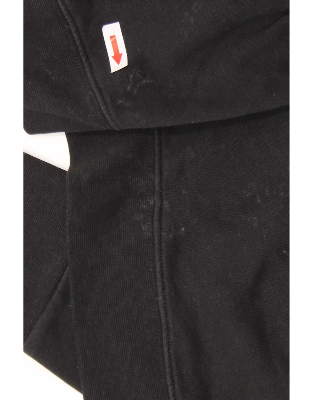 Converse feminino gráfico oversized moletom jumper UK 10 pequeno preto