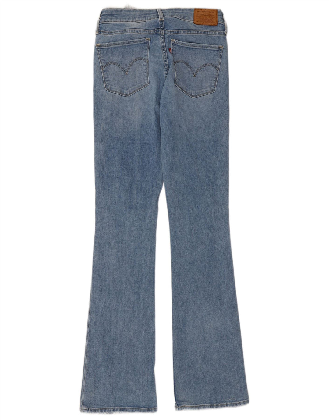 Calça jeans feminina Levi's 715 Bootcut W26 L32 azul algodão