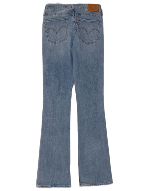 Calça jeans feminina Levi's 715 Bootcut W26 L32 azul algodão