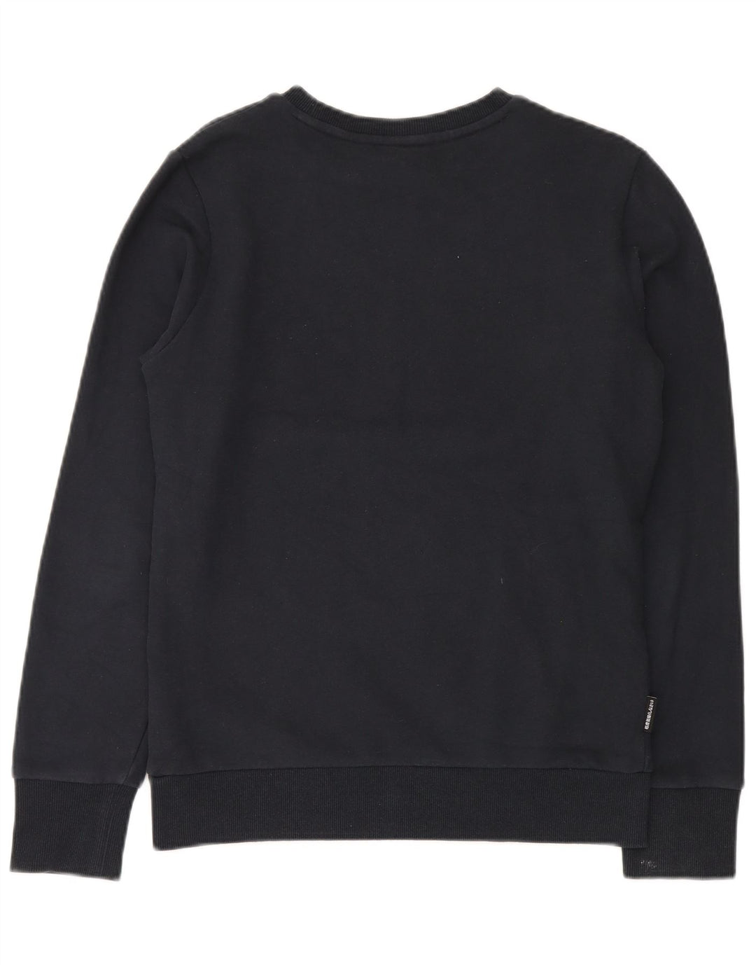 Superdry moletom gráfico masculino jumper médio preto colorblock algodão