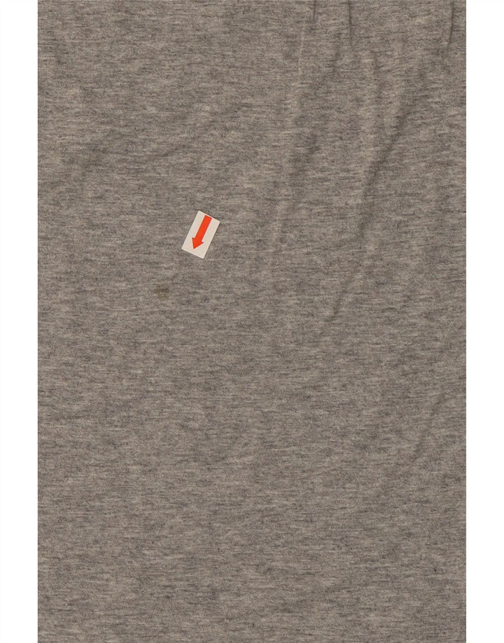 Colete masculino Nike Athletic Cut Top pequeno cinza manchado