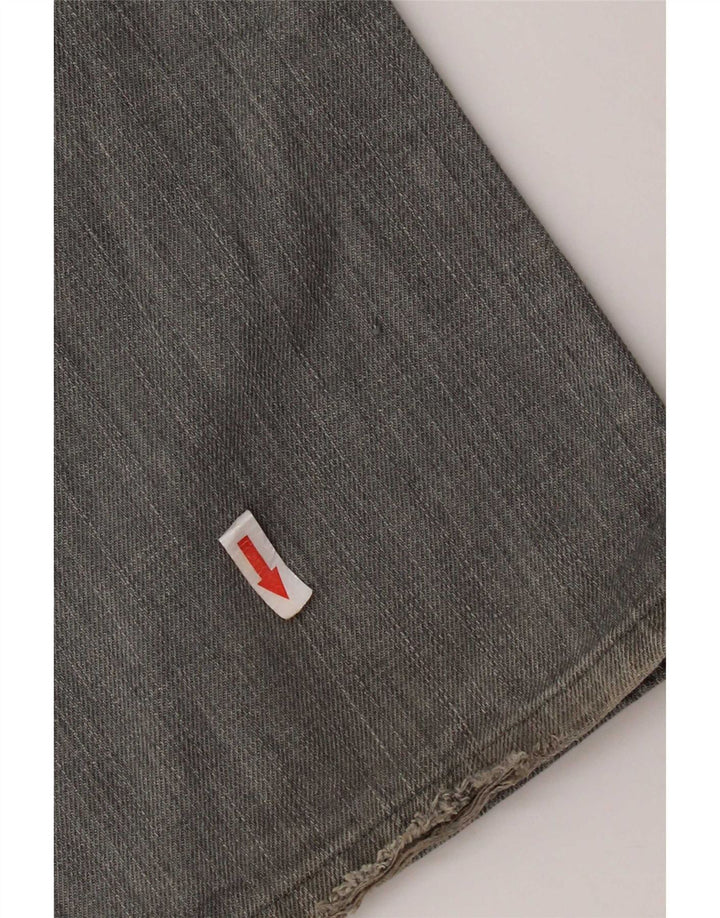 Marks & Spencer Mens Bootcut Jeans W30 L26 Algodão Cinza