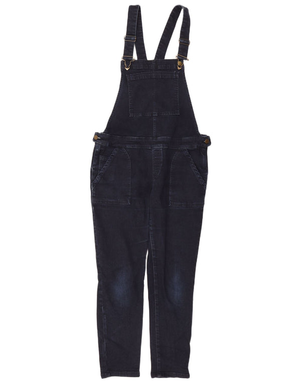 Calça jeans feminina White Stuff Slim UK 12 médio W34 L27 azul marinho