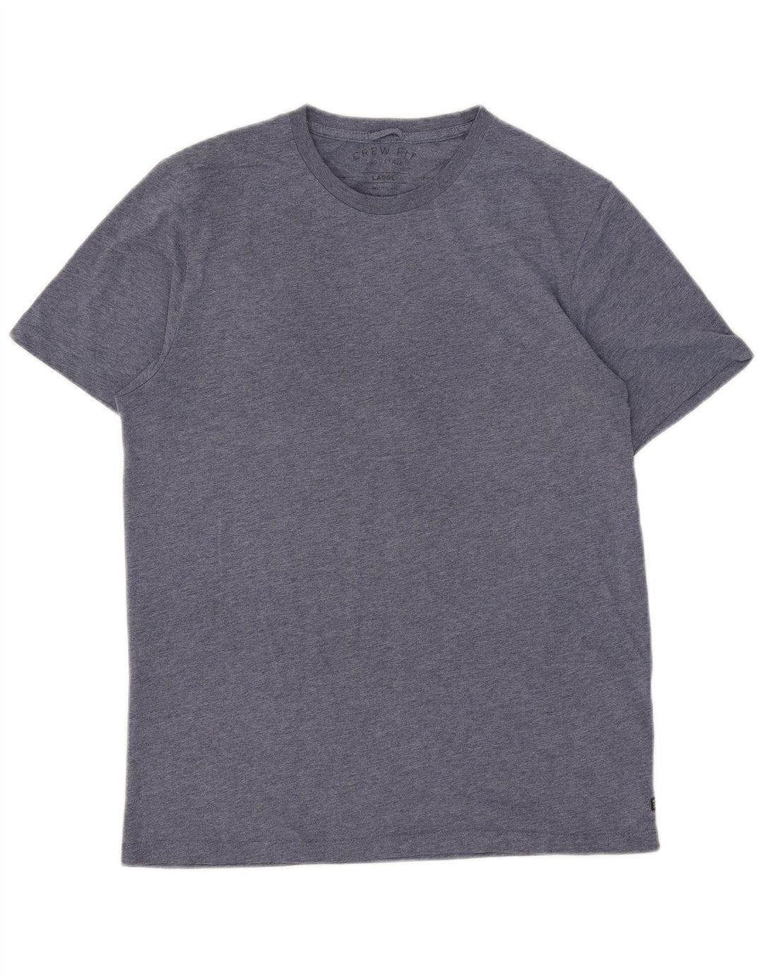 Camiseta masculina vintage grande algodão azul