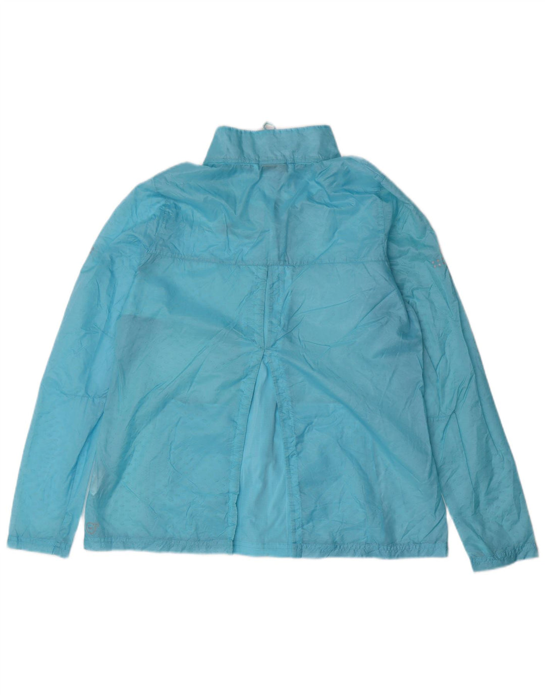 Jaqueta de chuva feminina PUMA UK 12 médio azul nylon