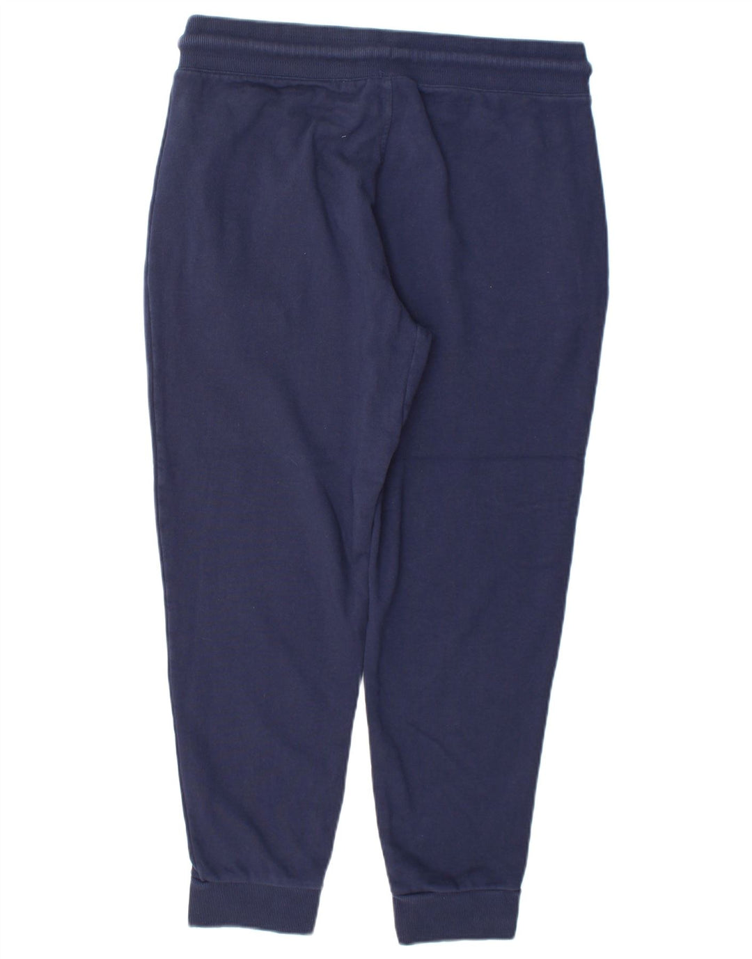 Superdry Mens Calças de treino Joggers médio algodão azul marinho