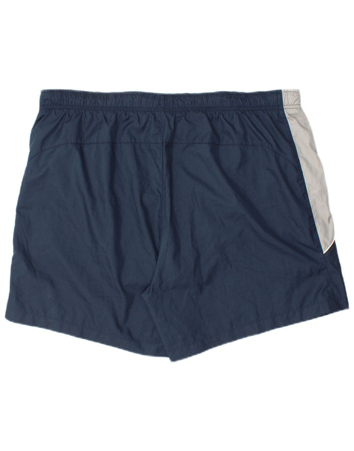 Shorts esportivos masculinos NIKE XL azul marinho colorblock poliéster