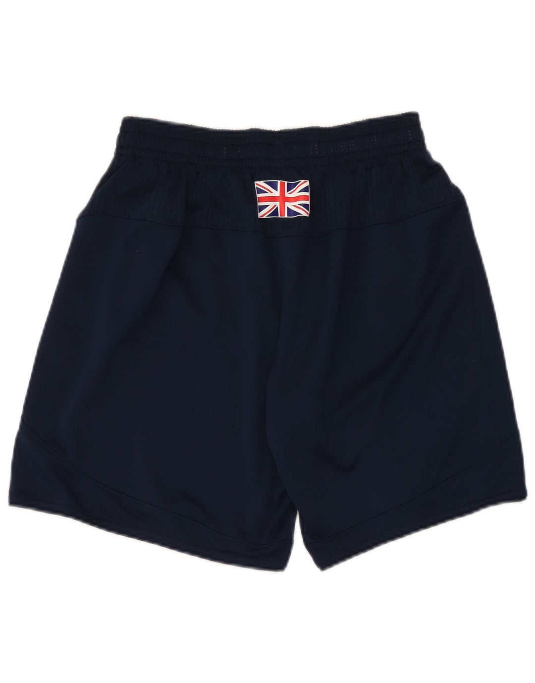 Shorts esportivos gráficos masculinos Adidas médio azul marinho poliéster