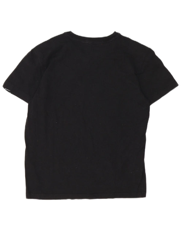 Camiseta masculina Calvin Klein Jeans com estampa gráfica pequena preta