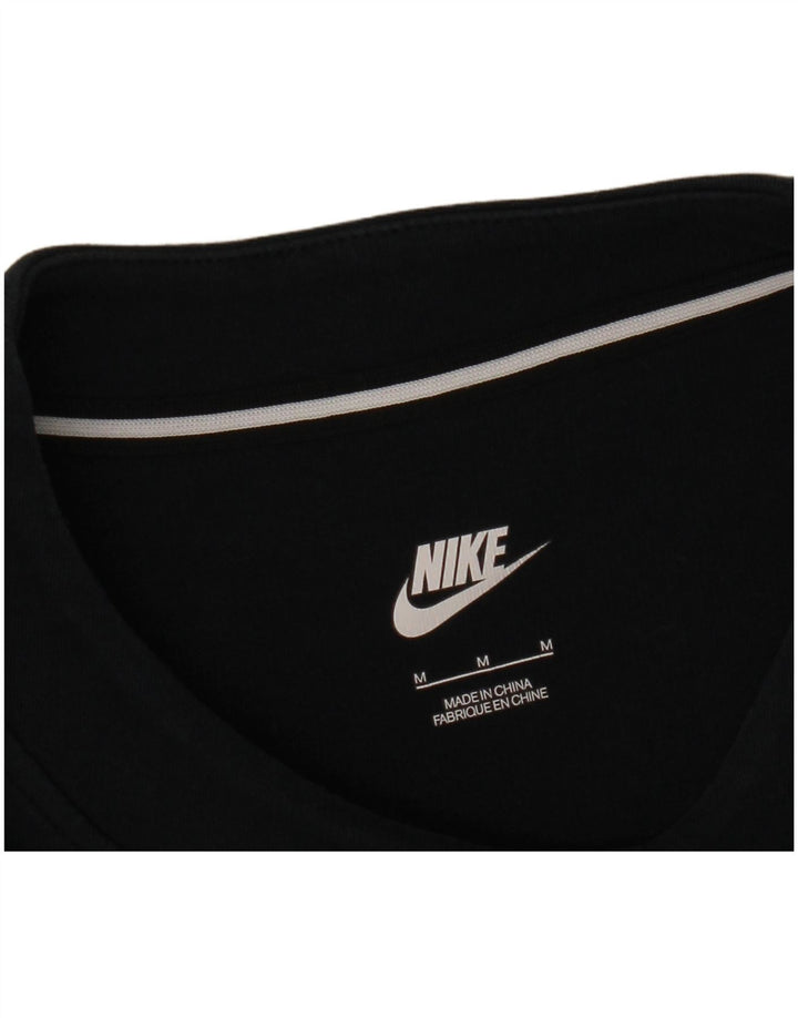 Camiseta Nike masculina gráfica Top médio azul marinho
