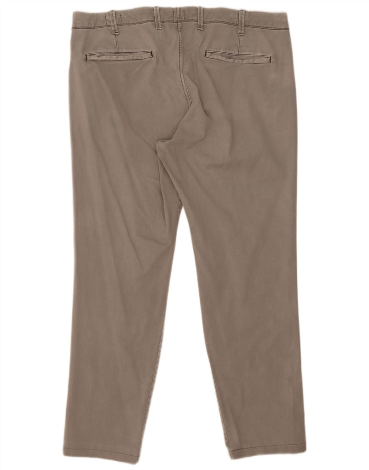 Calça Chino Slim Masculina Gap W38 L32 Algodão Cinza