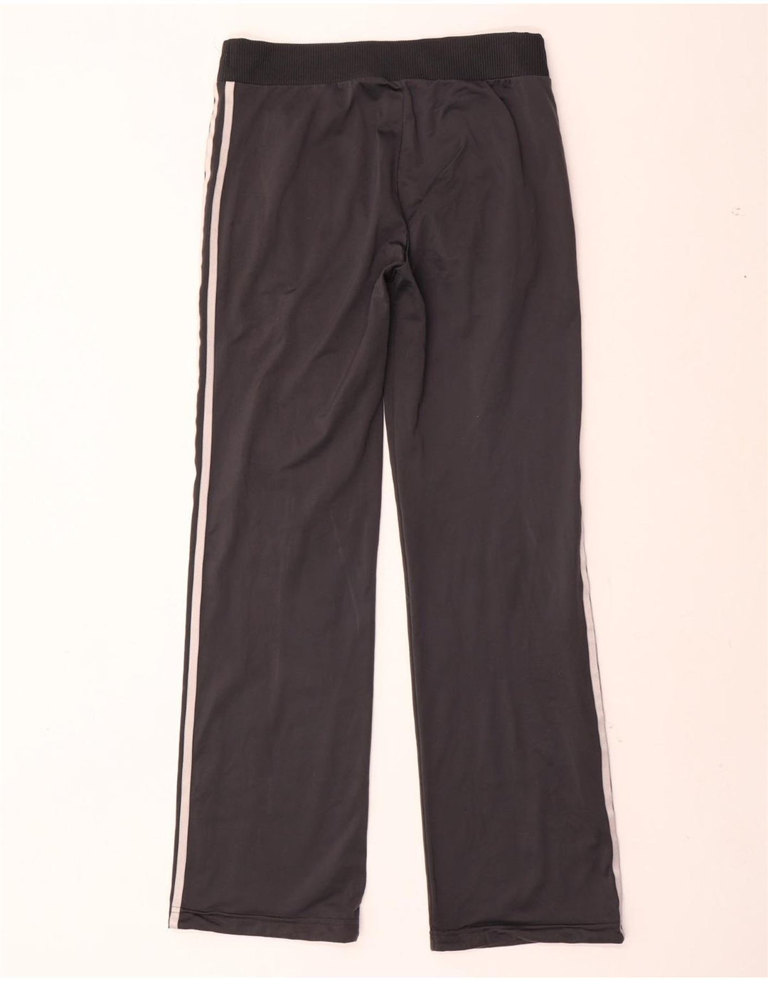 Calças de treino femininas ADIDAS UK 12 poliéster cinza médio