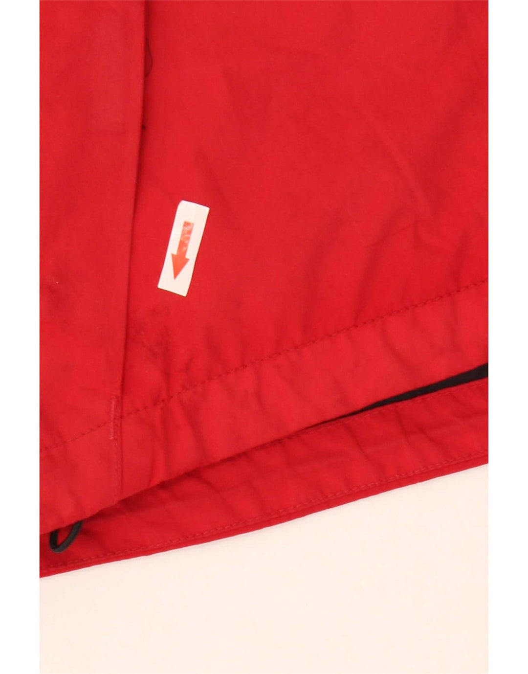 Jaqueta de chuva Columbia masculina Titanium com capuz Reino Unido 38 poliéster vermelho médio