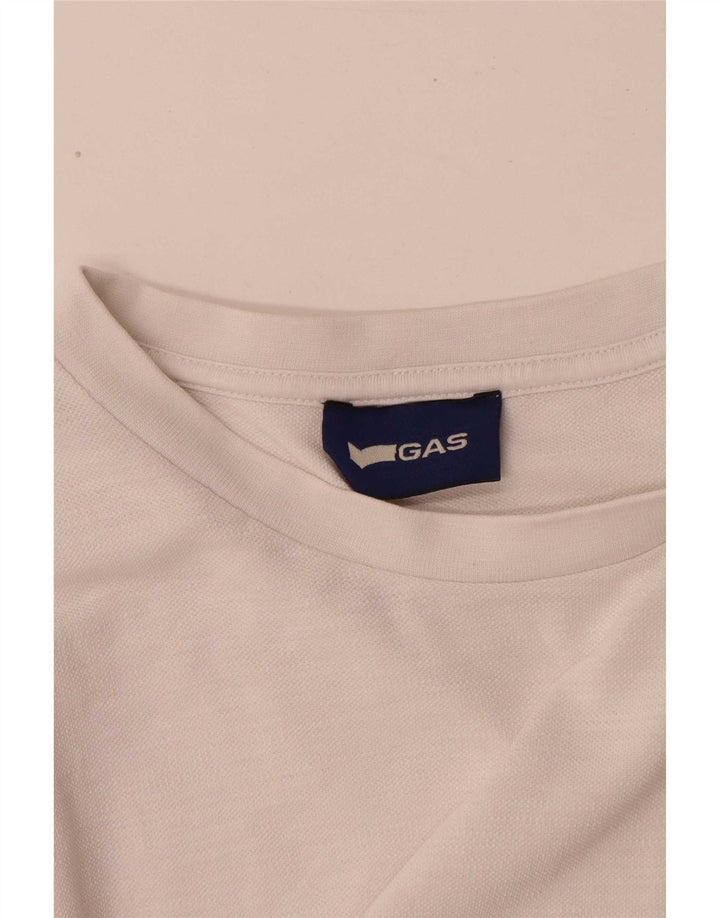 Camiseta feminina Gas Top XL branca