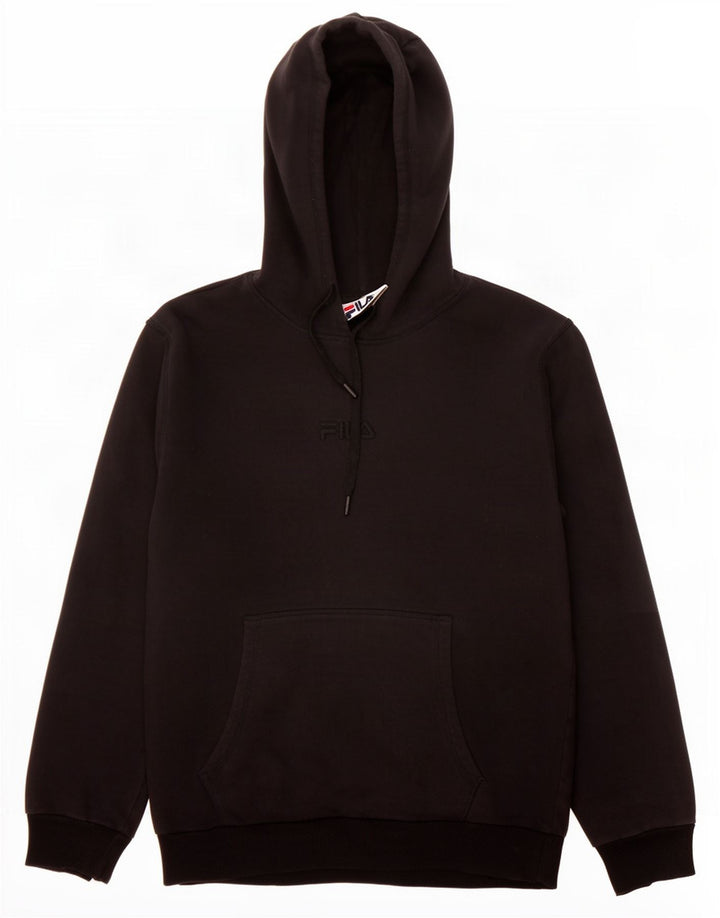 Fila Mens Hoodie Jumper Grande Preto