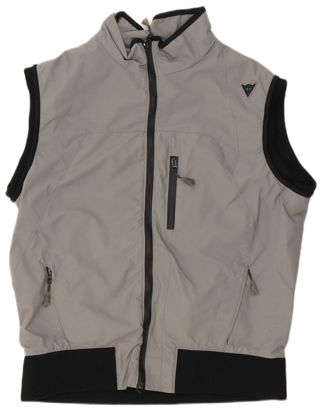 Dainese Mens Gilet UK 40 Grande Poliéster Colourblock Cinza
