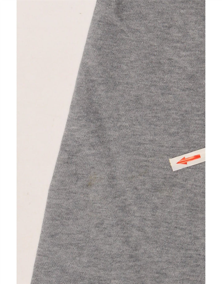 Jaqueta masculina VINTAGE com agasalho gráfico XL algodão cinza