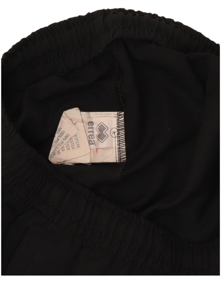 Shorts esportivos masculinos Errea grandes esportes pretos de poliéster