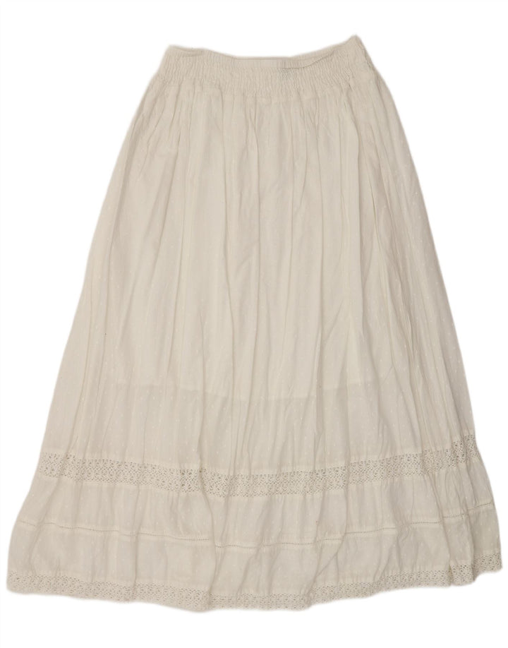 Saia cigana feminina Benetton W30 médio branco