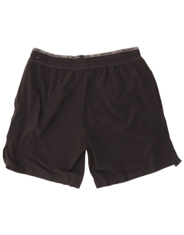 Nike Mens Dri Fit Sport Shorts Grande Poliéster Preto