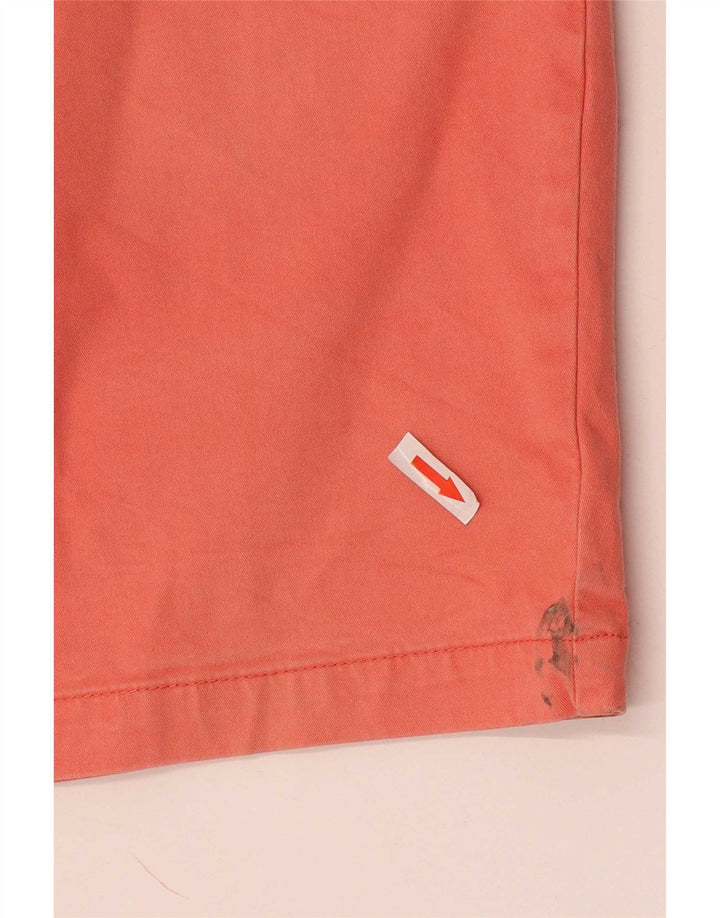 Shorts Chino masculino Marks & Spencer W36 grande algodão rosa