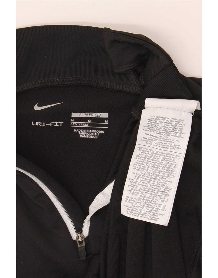 Nike Boys Dri Fit Slim Pullover Treino Top 10-11 Anos Médio Preto