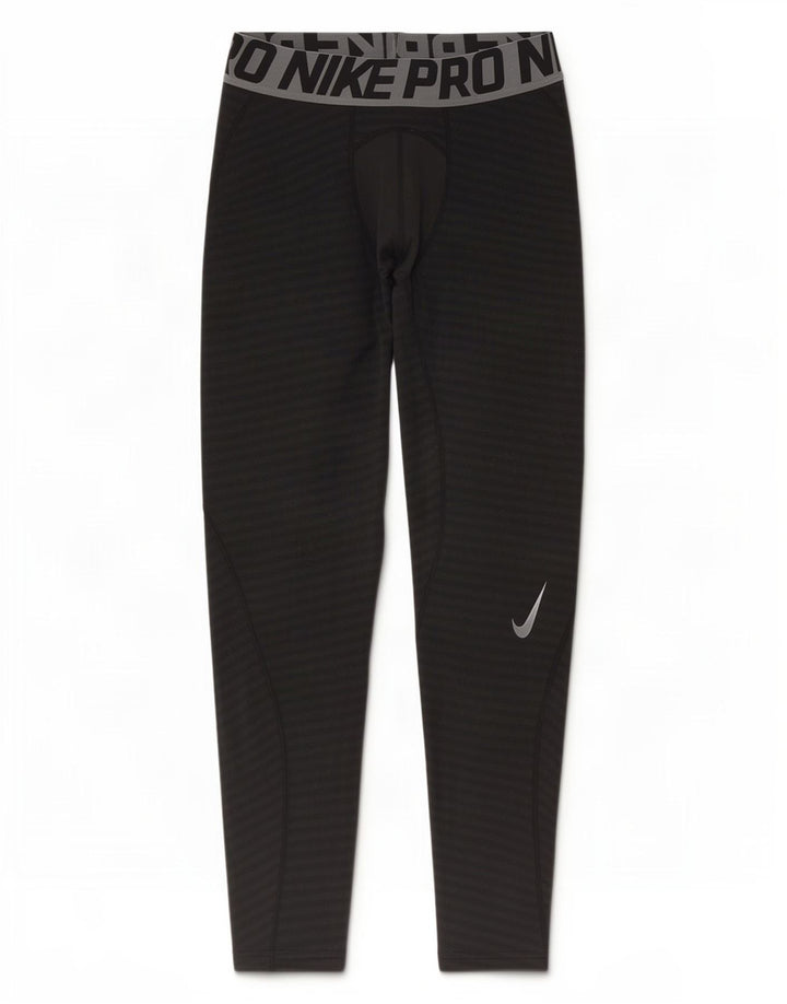Leggings Nike Masculino Dri Fit Graphic Médio Preto Listrado Poliéster