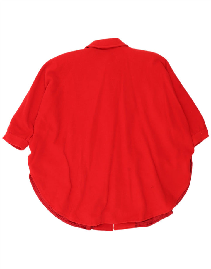 Casaco feminino vintage EU 36 lã vermelha pequena