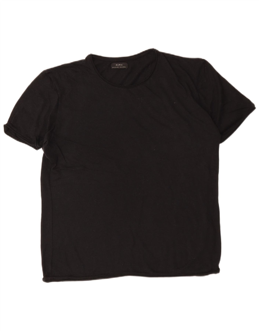Camiseta masculina Zara XL preta