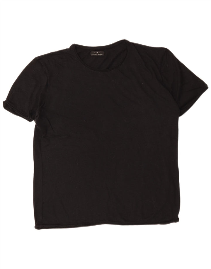 Camiseta masculina Zara XL preta