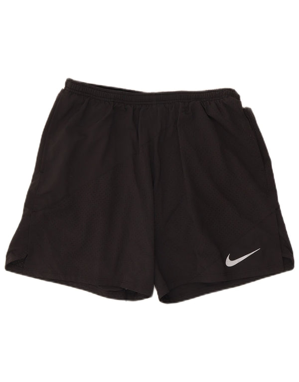 Nike Mens Dri Fit Sport Shorts Grande Poliéster Preto