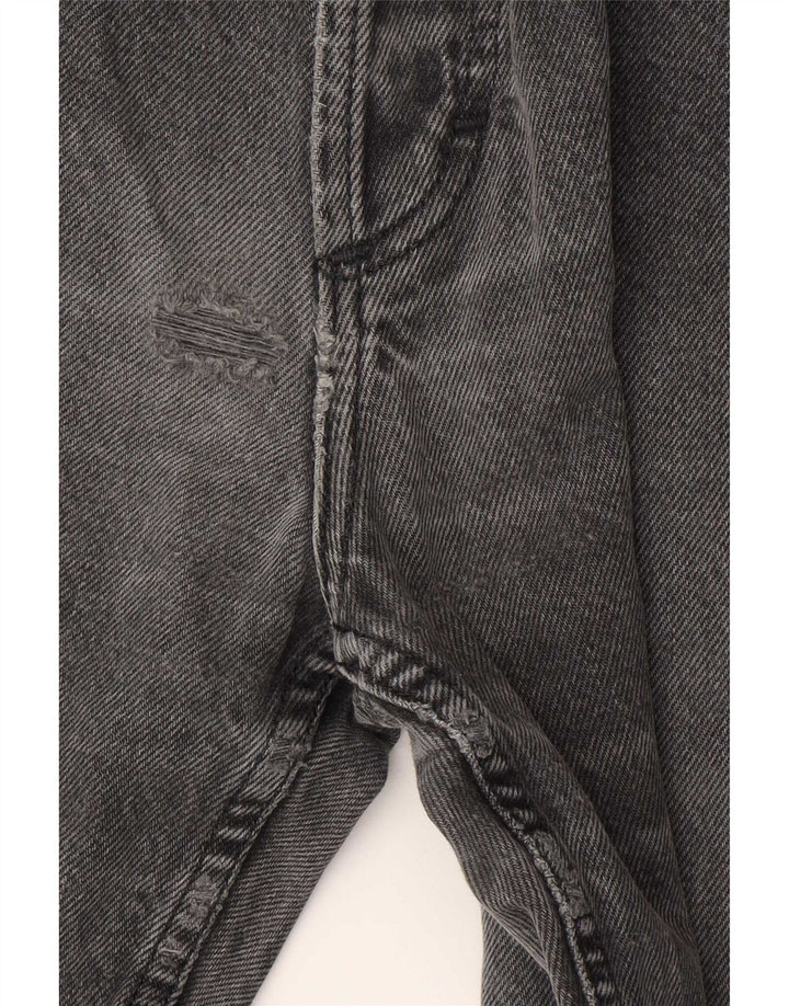 Lee Mens Chicago Straight Jeans W38 L34 Cinza Algodão