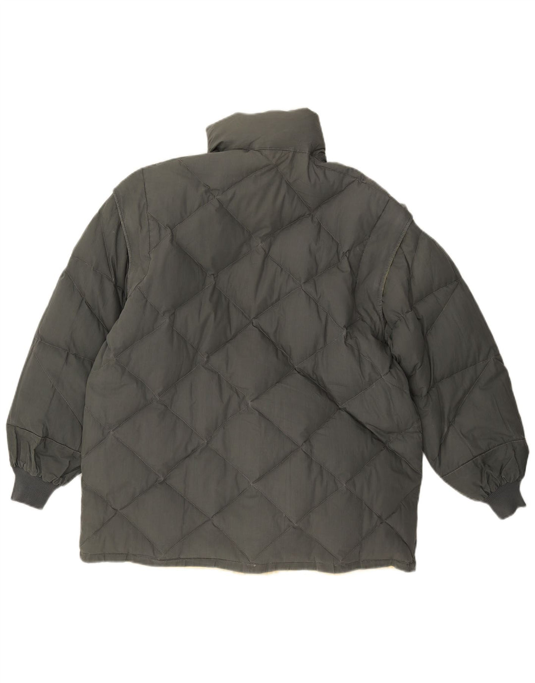 Jaqueta masculina acolchoada reversível com capuz DOLOMITE UK 38 amarelo médio