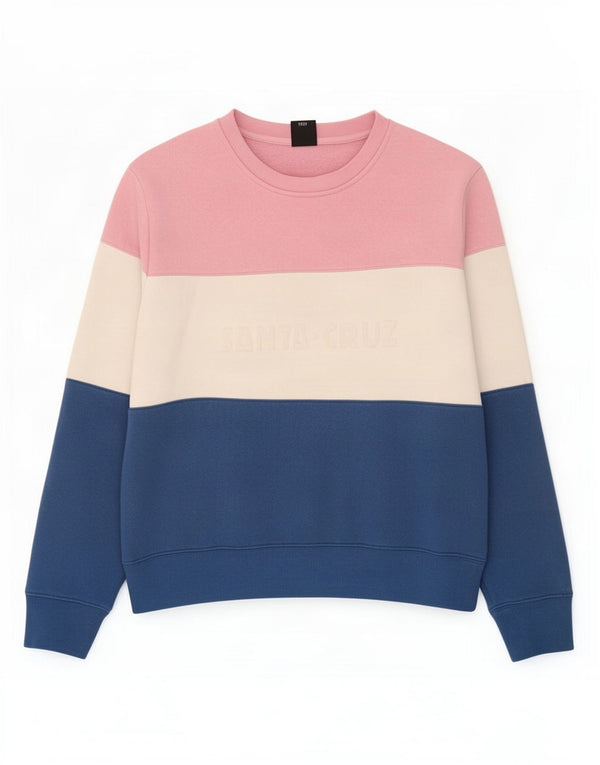 Santa Cruz Womens Graphic Sweatshirt Jumper UK 12 Medium Multicoloured
