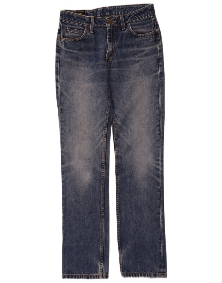 Lee Mens Straight Jeans W31 L35 Azul Algodão
