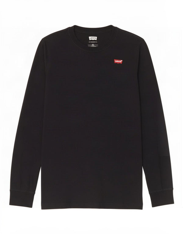 Top Levi's Menino Manga Longa 15-16 Anos Algodão Preto