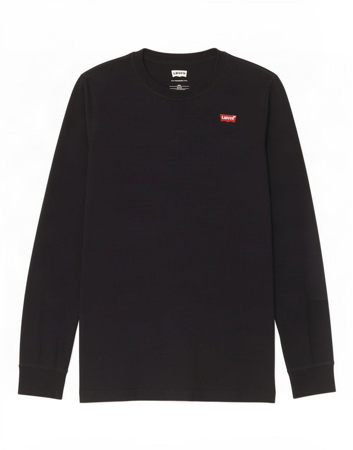 Top Levi's Menino Manga Longa 15-16 Anos Algodão Preto