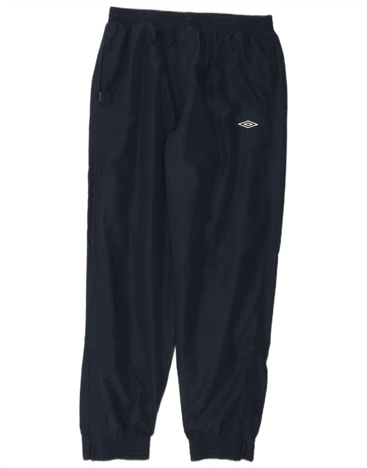 Umbro Calça de treino masculina Joggers grande poliéster azul marinho