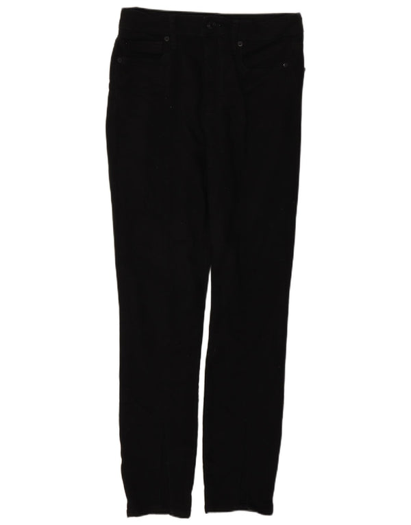 Calça feminina casual skinny Gap W28 L26 algodão preto