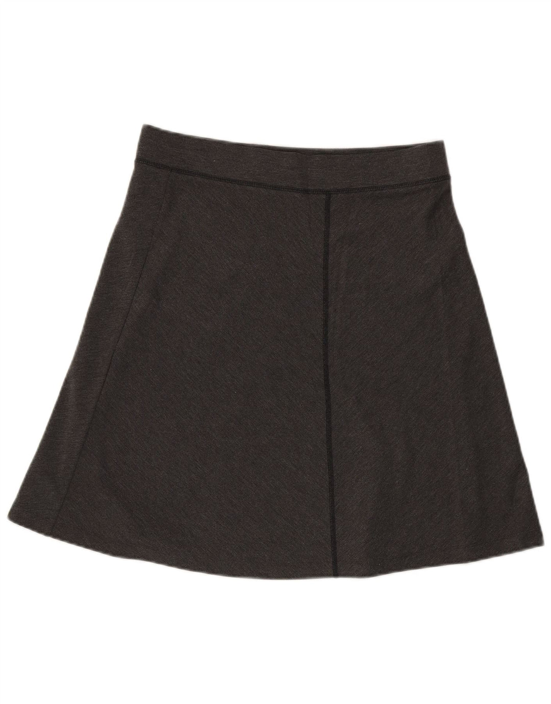 Saia feminina Eddie Bauer evasê médio W30 poliéster cinza