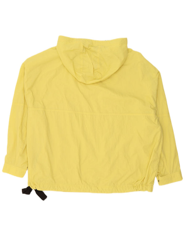 Calvin Klein Jeans Masculino Solto Fit Jaqueta de Chuva com Capuz Reino Unido 42 XL Amarelo