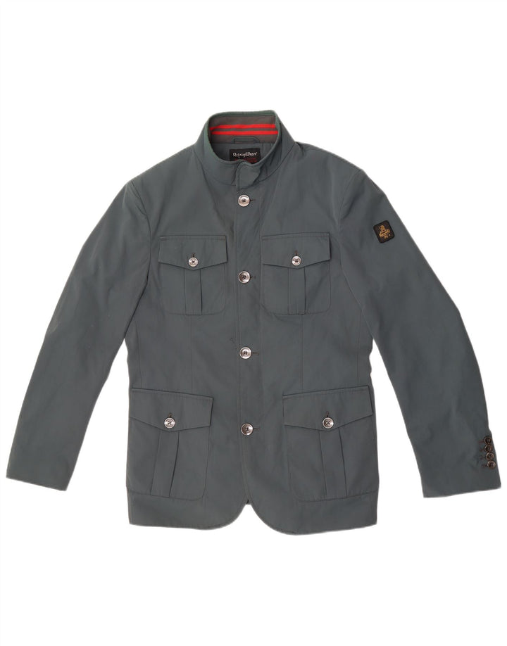 Jaqueta utilitária masculina Refrigiwear IT 48 nylon cinza médio
