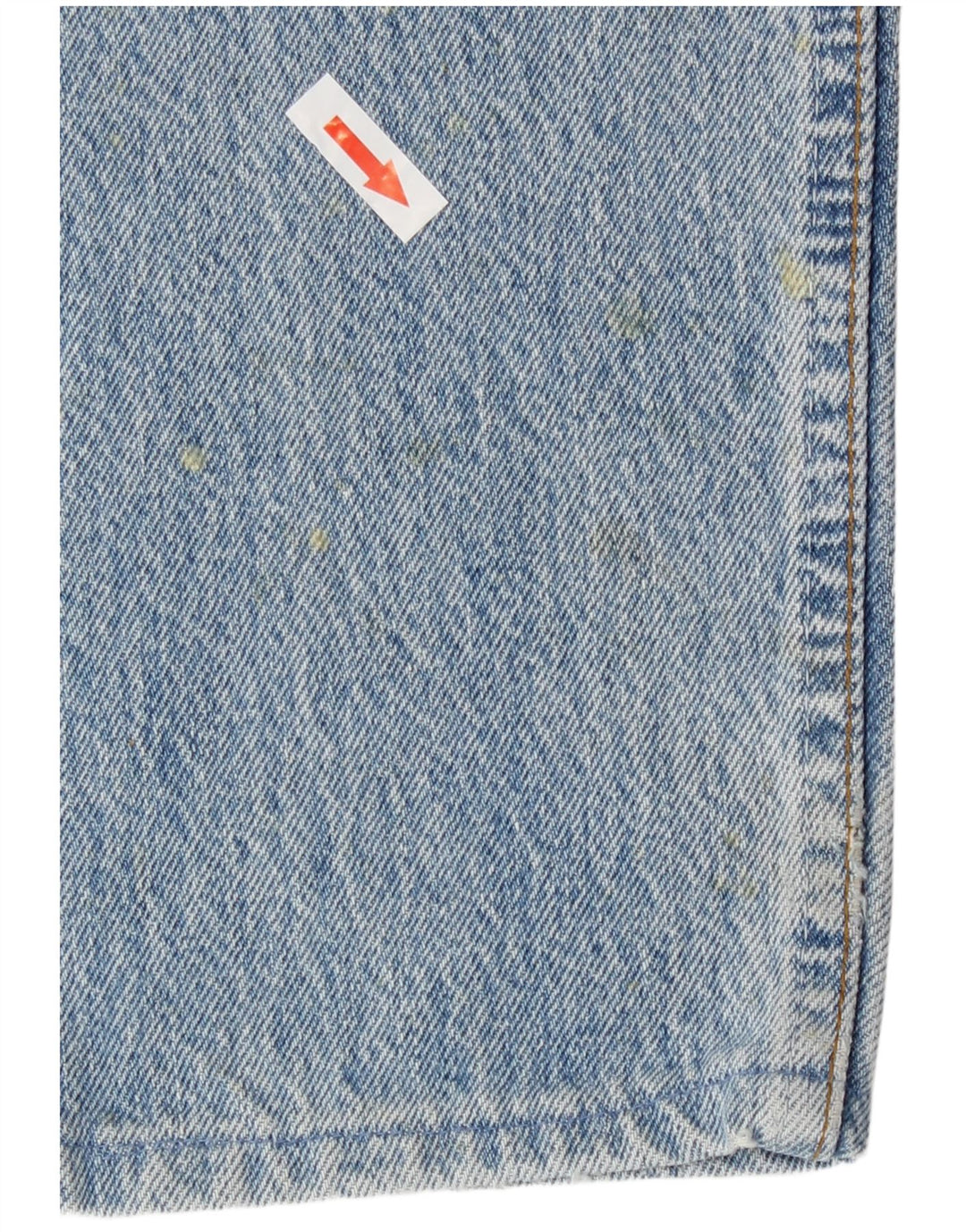 Calça jeans feminina Levi's 501 Straight W28 L27 azul algodão