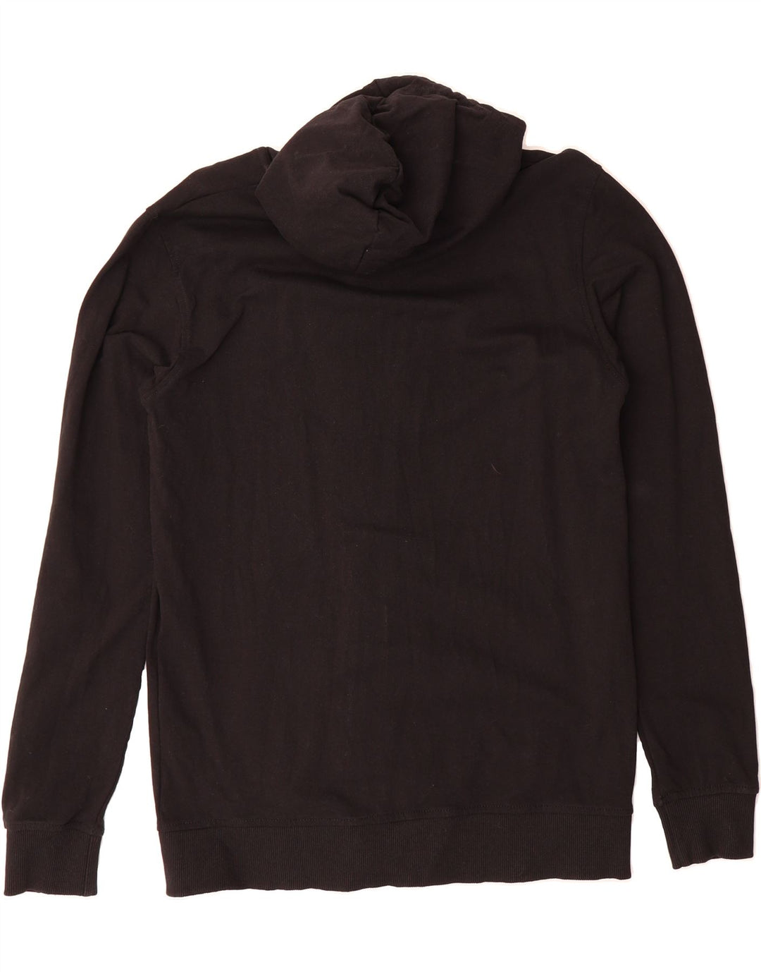 LOTTO Mens Zip Hoodie Sweater Medium Black Cotton Vintage Lotto and Second-Hand Lotto from Messina Hembry 