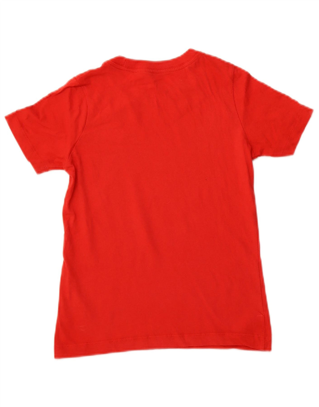 Camiseta Nike Meninos Top 7-8 Anos XS Vermelho Algodão