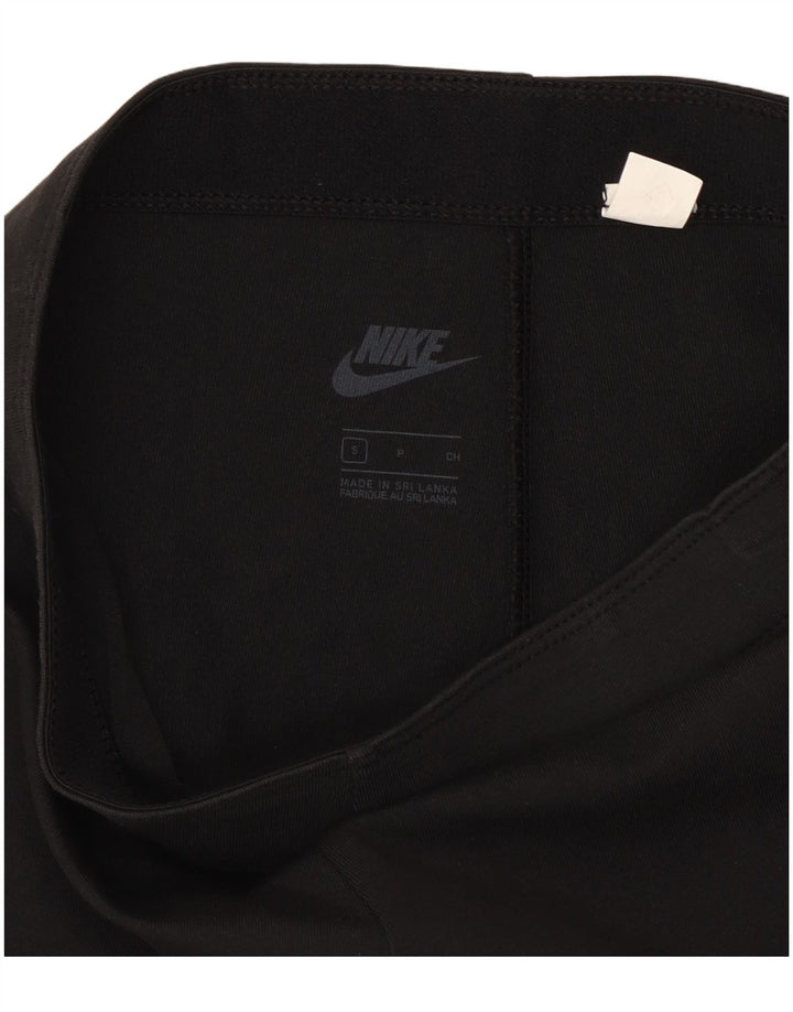 Leggings Nike Graphic Femininas UK 10 Pequenas Pretas