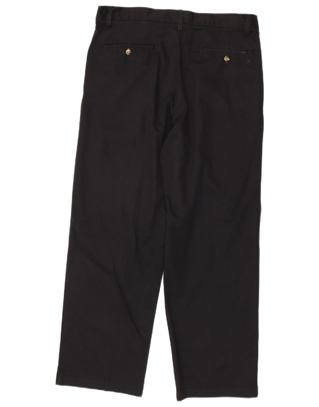Calça Chino masculina EDDIE BAUER W35 L30 algodão preto